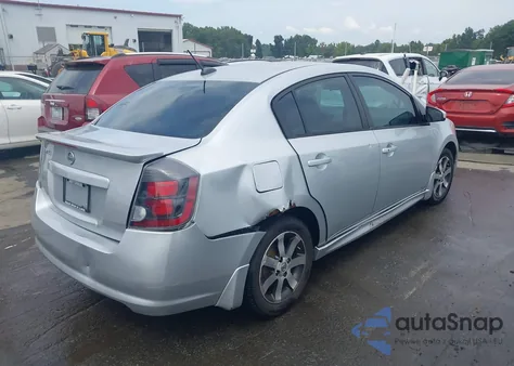 2012 Nissan Sentra 2.0 Sr from USA, damaged, VIN 3N1AB6AP7CL711654